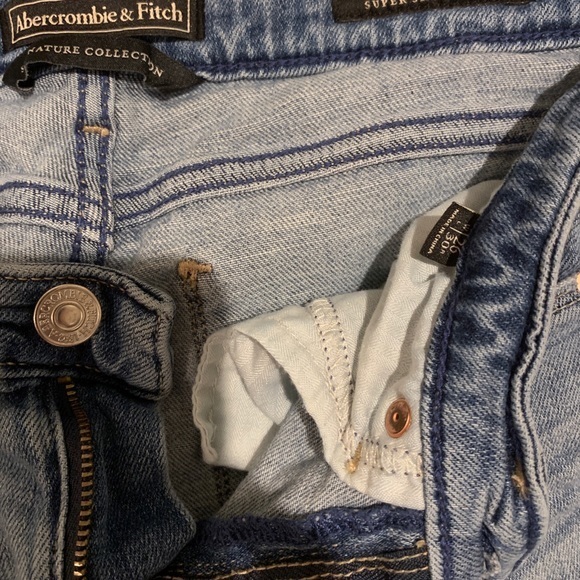 Abercrombie & Fitch Skinny Super Skinny Jeans 26 - Picture 3 of 3